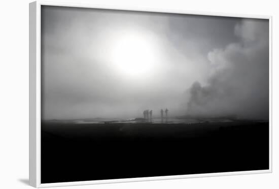 Smokes from the Geyser El Tatio, Atacama Desert, Chile and Bolivia-Françoise Gaujour-Framed Photographic Print