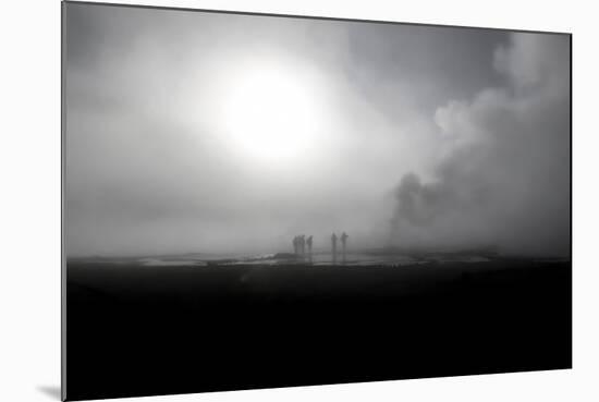Smokes from the Geyser El Tatio, Atacama Desert, Chile and Bolivia-Françoise Gaujour-Mounted Photographic Print