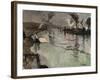 Smokestacks Along the River-Leon Bakst-Framed Giclee Print