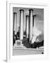 Smokestacks of Edison Power Company-Philip Gendreau-Framed Photographic Print