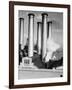 Smokestacks of Edison Power Company-Philip Gendreau-Framed Photographic Print