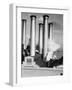 Smokestacks of Edison Power Company-Philip Gendreau-Framed Photographic Print