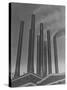 Smokestacks of the Ford Factory, Detroit, Michigan-Emil Otto Hoppé-Stretched Canvas