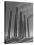 Smokestacks of the Ford Factory, Detroit, Michigan-Emil Otto Hoppé-Stretched Canvas