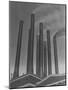 Smokestacks of the Ford Factory, Detroit, Michigan-Emil Otto Hoppé-Mounted Photographic Print