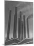 Smokestacks of the Ford Factory, Detroit, Michigan-Emil Otto Hoppé-Mounted Photographic Print