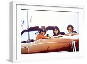 Smokey and the Bandit, Burt Reynolds, Sally Field, Jerry Reed, 1977-null-Framed Premium Photographic Print