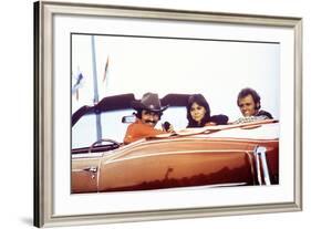 Smokey and the Bandit, Burt Reynolds, Sally Field, Jerry Reed, 1977-null-Framed Photo