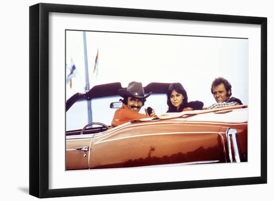 Smokey and the Bandit, Burt Reynolds, Sally Field, Jerry Reed, 1977-null-Framed Photo