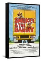 Smokey and the Bandit, Burt Reynolds (top), Jackie Gleason, 1977-null-Framed Stretched Canvas