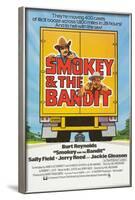 Smokey and the Bandit, Burt Reynolds (top), Jackie Gleason, 1977-null-Framed Art Print