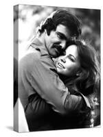 Smokey and the Bandit, from Left: Burt Reynolds, Sally Field, 1977-null-Stretched Canvas