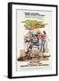 Smokey and the Bandit, from Left: Jackie Gleason, Burt Reynolds, Sally Field, 1977-null-Framed Art Print