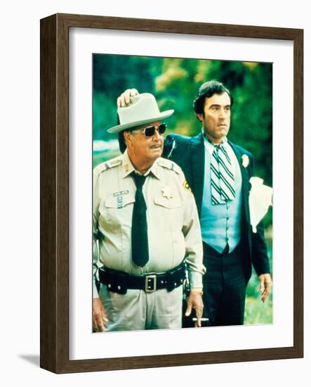 Smokey And The Bandit, Jackie Gleason, Mike Henry, 1977-null-Framed Photo