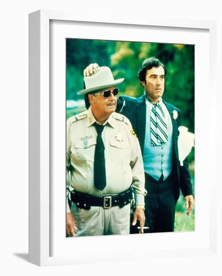 Smokey And The Bandit, Jackie Gleason, Mike Henry, 1977-null-Framed Photo