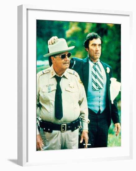 Smokey And The Bandit, Jackie Gleason, Mike Henry, 1977-null-Framed Photo
