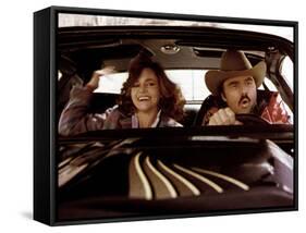Smokey And The Bandit, Sally Field, Burt Reynolds, 1977-null-Framed Stretched Canvas