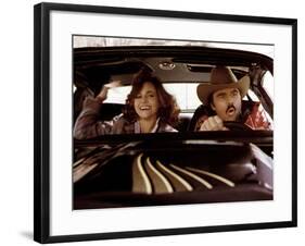 Smokey And The Bandit, Sally Field, Burt Reynolds, 1977-null-Framed Photo