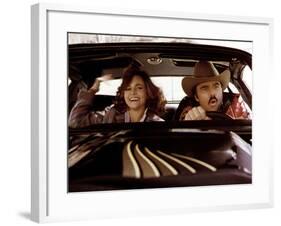 Smokey And The Bandit, Sally Field, Burt Reynolds, 1977-null-Framed Photo