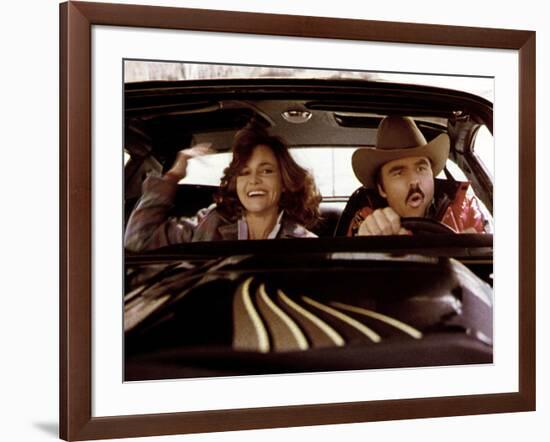 Smokey And The Bandit, Sally Field, Burt Reynolds, 1977-null-Framed Photo