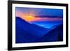 Smokey Mountain Beams-Steven Maxx-Framed Photographic Print