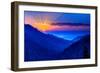 Smokey Mountain Beams-Steven Maxx-Framed Photographic Print