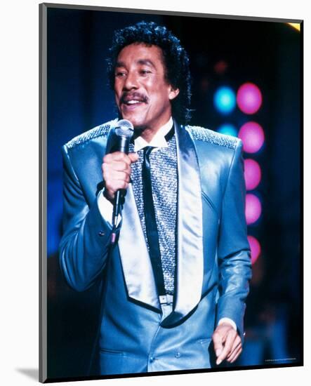 Smokey Robinson-null-Mounted Photo