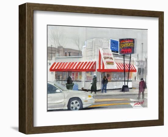 Smokin Bar-B-Que-Gregg DeGroat-Framed Giclee Print