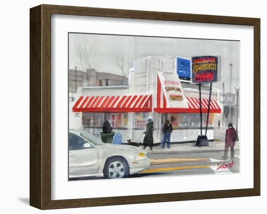 Smokin Bar-B-Que-Gregg DeGroat-Framed Giclee Print