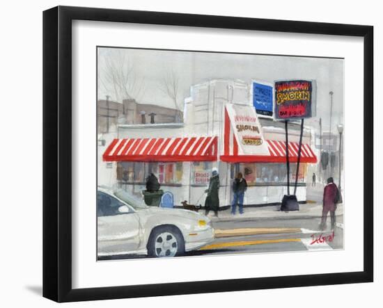 Smokin Bar-B-Que-Gregg DeGroat-Framed Giclee Print