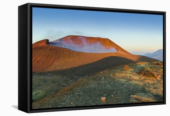 Smoking 700M Wide Crater of Volcan Telica in the North West Volcano Chain-Rob Francis-Framed Stretched Canvas