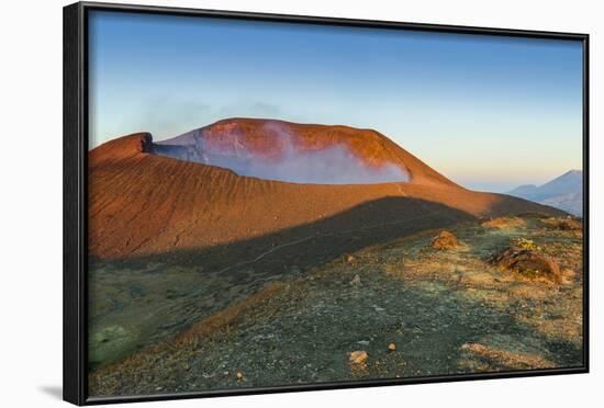 Smoking 700M Wide Crater of Volcan Telica in the North West Volcano Chain-Rob Francis-Framed Photographic Print