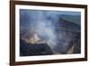 Smoking Ambrym volcano, Vanuatu, Pacific-Michael Runkel-Framed Photographic Print