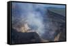 Smoking Ambrym volcano, Vanuatu, Pacific-Michael Runkel-Framed Stretched Canvas
