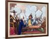 Smoking Club, 18th Century Artwork-George Arents-Framed Photographic Print