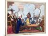 Smoking Club, 18th Century Artwork-George Arents-Mounted Photographic Print