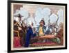 Smoking Club, 18th Century Artwork-George Arents-Framed Photographic Print