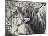 Smoking Cow-Sasha-Mounted Giclee Print