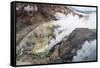 Smoking Fumaroles on Mutnovsky Volcano, Kamchatka, Russia-Michael Runkel-Framed Stretched Canvas