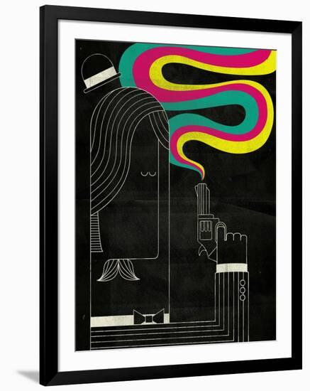 Smoking Gun-Dale Edwin Murray-Framed Giclee Print