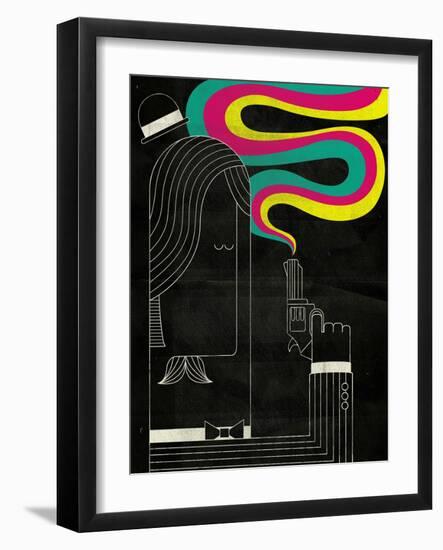 Smoking Gun-Dale Edwin Murray-Framed Giclee Print
