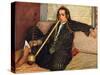 Smoking Haschich, 1900-Emile Bernard-Stretched Canvas
