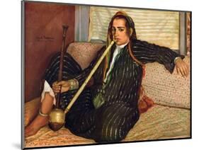 Smoking Haschich, 1900-Emile Bernard-Mounted Giclee Print