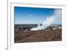 Smoking Kilauea Summit Lava Lake in the Hawaii Volcanoes National Park-Michael Runkel-Framed Photographic Print