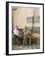 Smoking Water Pipes, Damascus, Syria, Middle East-Alison Wright-Framed Photographic Print