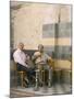 Smoking Water Pipes, Damascus, Syria, Middle East-Alison Wright-Mounted Photographic Print