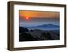 Smoky Burn - Classic Epic Sunrise Mount Diablo San Francisco East Bay-Vincent James-Framed Photographic Print