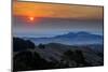 Smoky Burn - Classic Epic Sunrise Mount Diablo San Francisco East Bay-Vincent James-Mounted Photographic Print