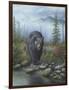 Smoky Mountain Black Bear-Robert Wavra-Framed Giclee Print