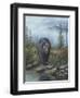 Smoky Mountain Black Bear-Robert Wavra-Framed Giclee Print